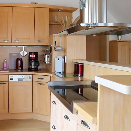 Ferienwohnung -Villa Am Stadtpark- Blankenburg mit Balkon und Sauna