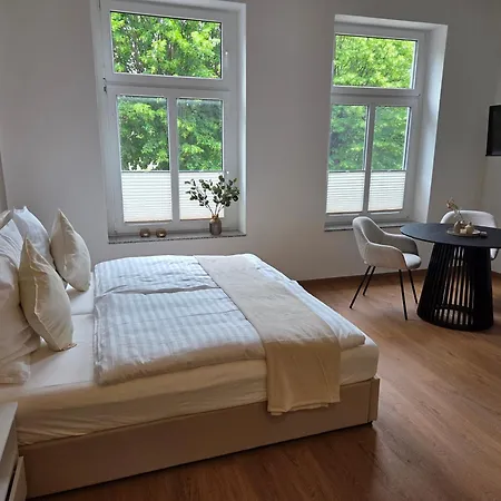 Ferienwohnung -Villa Am Stadtpark- Blankenburg mit Balkon und Sauna *